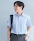LIFE STYLE TAILOR　セミワイド半袖シャツ