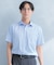 LIFE STYLE TAILOR　セミワイド半袖シャツ