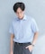 LIFE STYLE TAILOR　セミワイド半袖シャツ