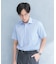 LIFE STYLE TAILOR　セミワイド半袖シャツ