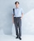 LIFE STYLE TAILOR　セミワイド半袖シャツ