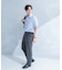 LIFE STYLE TAILOR　セミワイド半袖シャツ