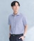 LIFE STYLE TAILOR　セミワイド半袖シャツ