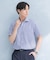 LIFE STYLE TAILOR　セミワイド半袖シャツ