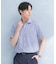 LIFE STYLE TAILOR　セミワイド半袖シャツ