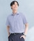 LIFE STYLE TAILOR　セミワイド半袖シャツ