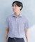 LIFE STYLE TAILOR　セミワイド半袖シャツ