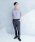 LIFE STYLE TAILOR　セミワイド半袖シャツ