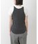 new basic　WASHABLE WOOL TANK TOP
