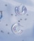 クリアボリュームフープピアス