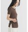シャーリングスリットTEE