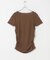 シャーリングスリットTEE