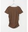 シャーリングスリットTEE