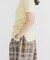 シャーリングスリットTEE