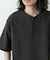 ワッフルヘンリーネックTシャツ