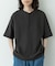 ワッフルヘンリーネックTシャツ