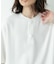 ワッフルヘンリーネックTシャツ
