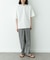 ワッフルヘンリーネックTシャツ
