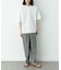 ワッフルヘンリーネックTシャツ