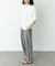 ワッフルヘンリーネックTシャツ