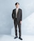 LIFE STYLE TAILOR　リネンライク千鳥柄コンフォータブルジャケット