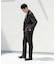 LIFE STYLE TAILOR　リネンライク千鳥柄コンフォータブルジャケット