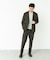 LIFE STYLE TAILOR　リネンライク千鳥柄コンフォータブルジャケット