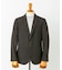 LIFE STYLE TAILOR　リネンライク千鳥柄コンフォータブルジャケット