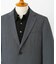LIFE STYLE TAILOR　リネンライク千鳥柄コンフォータブルジャケット