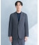 LIFE STYLE TAILOR　リネンライク千鳥柄コンフォータブルジャケット