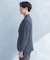LIFE STYLE TAILOR　リネンライク千鳥柄コンフォータブルジャケット