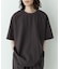 接触冷感リネン混ショートスリーブTシャツ