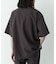 接触冷感リネン混ショートスリーブTシャツ