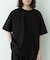 接触冷感リネン混ショートスリーブTシャツ
