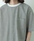 接触冷感リネン混ショートスリーブTシャツ
