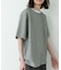 接触冷感リネン混ショートスリーブTシャツ