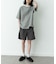 接触冷感リネン混ショートスリーブTシャツ