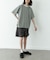 接触冷感リネン混ショートスリーブTシャツ