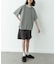 接触冷感リネン混ショートスリーブTシャツ
