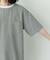 接触冷感リネン混ショートスリーブTシャツ
