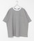 接触冷感リネン混ショートスリーブTシャツ