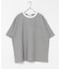 接触冷感リネン混ショートスリーブTシャツ
