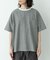 接触冷感リネン混ショートスリーブTシャツ