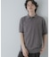 『洗濯可』ストレッチニットポロショートスリーブTシャツ