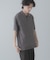 『洗濯可』ストレッチニットポロショートスリーブTシャツ
