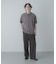 『洗濯可』ストレッチニットポロショートスリーブTシャツ