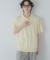 『洗濯可』ストレッチニットポロショートスリーブTシャツ