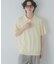 『洗濯可』ストレッチニットポロショートスリーブTシャツ