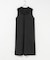 mizuiro-ind　PLEATS COLLOR NO-SLEEVE ONE-PIECE