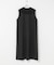 mizuiro-ind　PLEATS COLLOR NO-SLEEVE ONE-PIECE